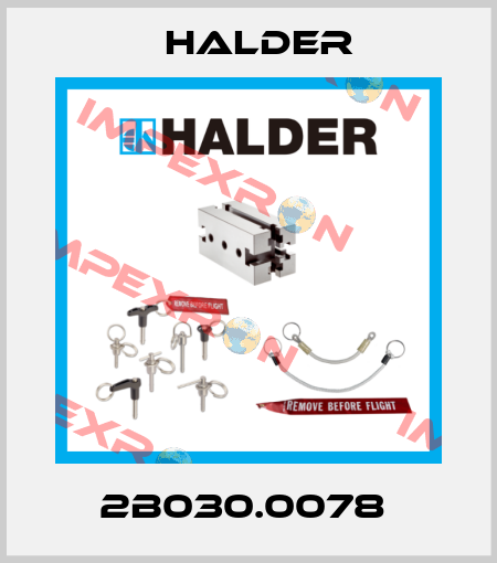 2B030.0078  Halder