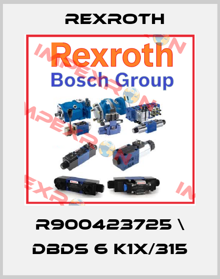 R900423725 \ DBDS 6 K1X/315 Rexroth