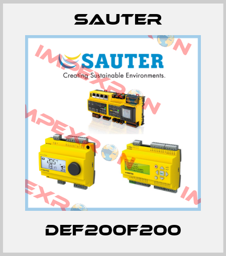 DEF200F200 Sauter