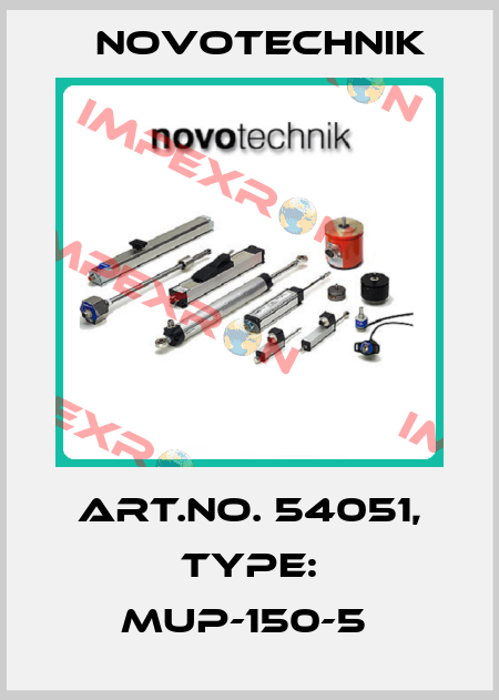 Art.No. 54051, Type: MUP-150-5  Novotechnik