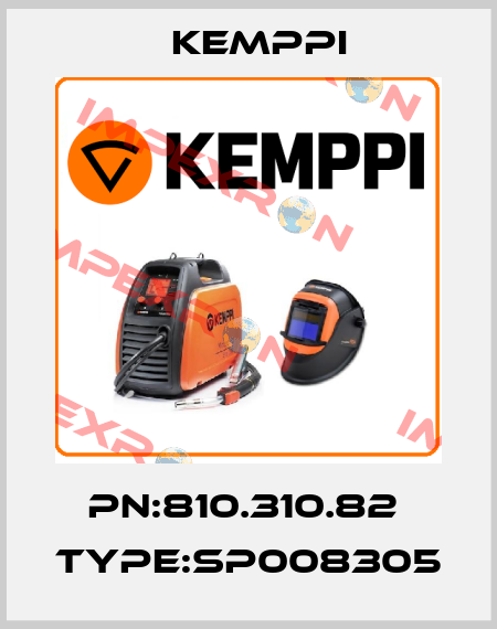 PN:810.310.82  Type:SP008305 Kemppi