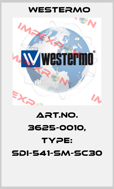 Art.No. 3625-0010, Type: SDI-541-SM-SC30  Westermo