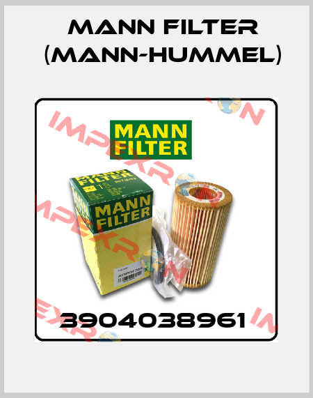 3904038961  Mann Filter (Mann-Hummel)
