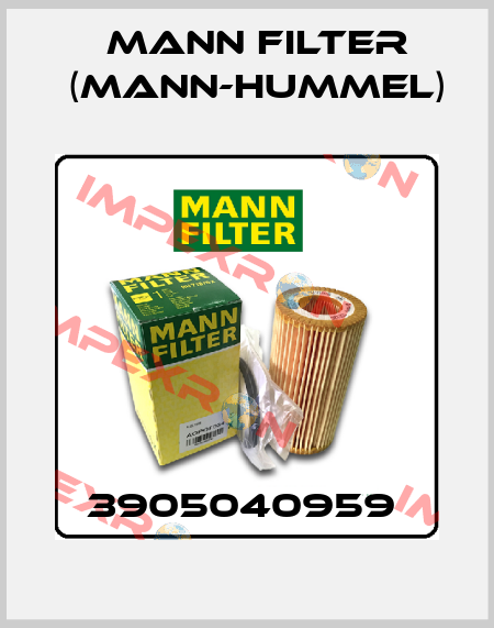 3905040959  Mann Filter (Mann-Hummel)