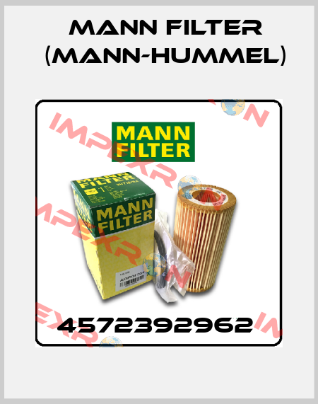 4572392962  Mann Filter (Mann-Hummel)
