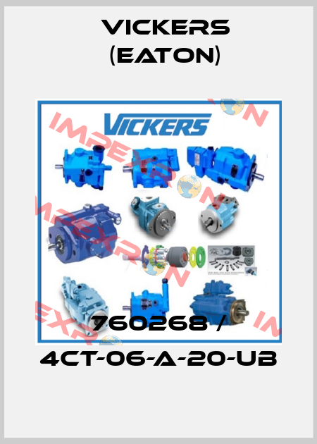 760268 / 4CT-06-A-20-UB Vickers (Eaton)