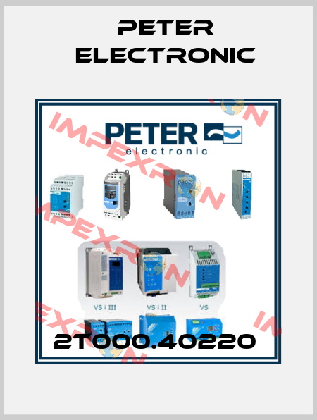 2T000.40220  Peter Electronic