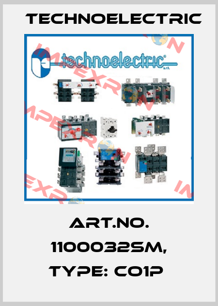Art.No. 1100032SM, Type: CO1P  Technoelectric