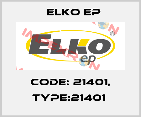 Code: 21401, Type:21401  Elko EP