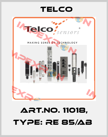 Art.No. 11018, Type: RE 85/AB  Telco