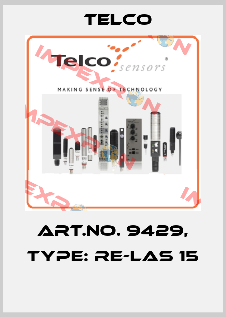 Art.No. 9429, Type: RE-LAS 15  Telco