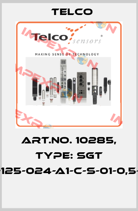 Art.No. 10285, Type: SGT 10-125-024-A1-C-S-01-0,5-J5  Telco
