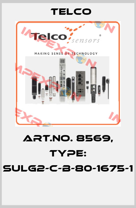 Art.No. 8569, Type: SULG2-C-B-80-1675-1  Telco