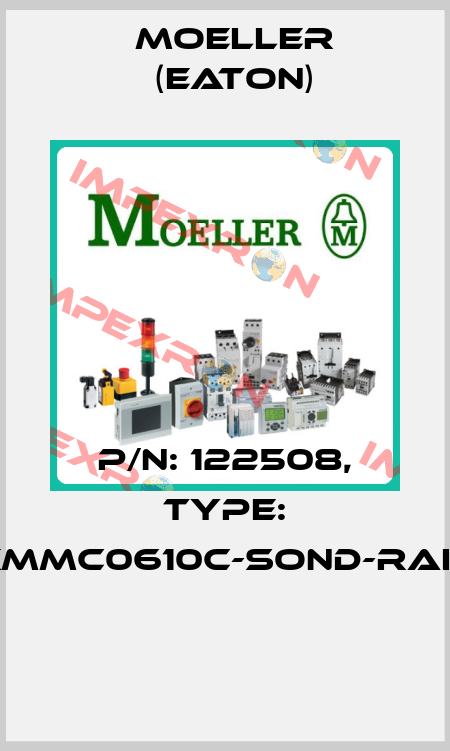 P/N: 122508, Type: XMMC0610C-SOND-RAL*  Moeller (Eaton)