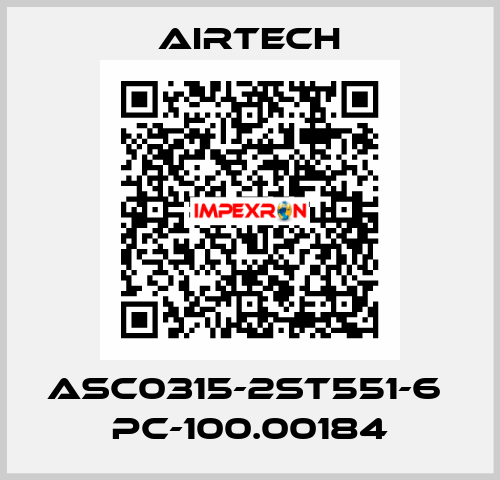 ASC0315-2ST551-6  PC-100.00184 Airtech