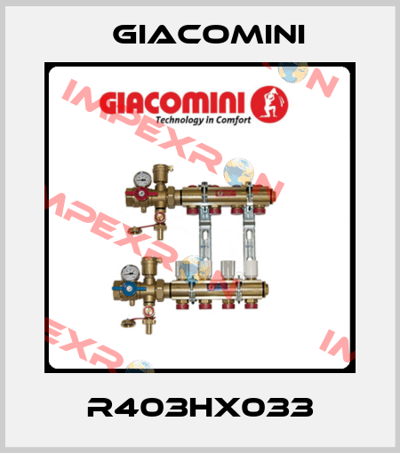 R403HX033 Giacomini