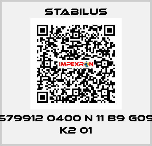 579912 0400 N 11 89 G09 K2 01 Stabilus
