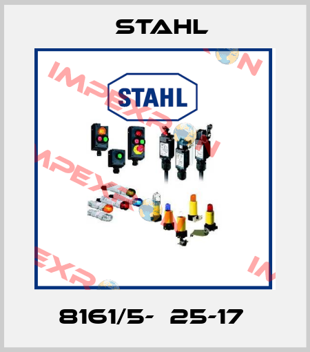 8161/5-М25-17  Stahl