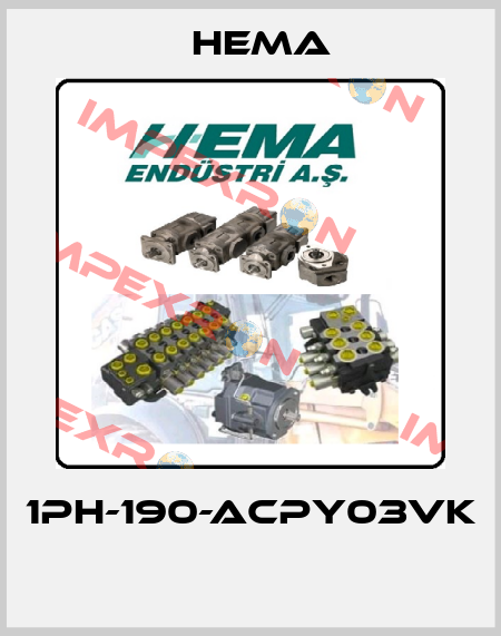 1PH-190-ACPY03VK  Hema