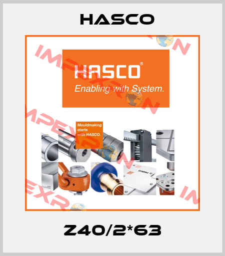 Z40/2*63 Hasco