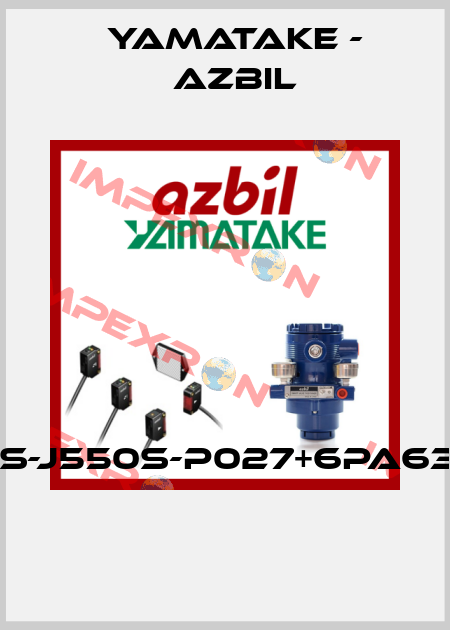 1LS-J550S-P027+6PA63-J  Yamatake - Azbil