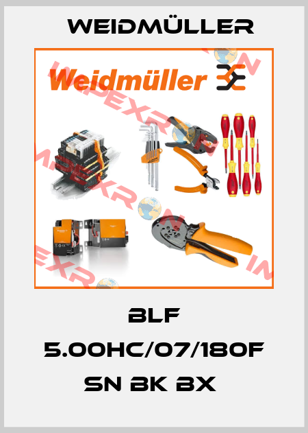 BLF 5.00HC/07/180F SN BK BX  Weidmüller