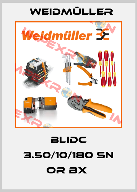 BLIDC 3.50/10/180 SN OR BX  Weidmüller