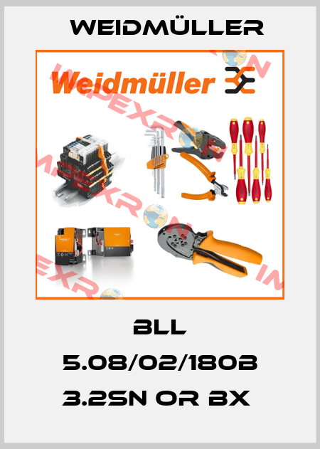 BLL 5.08/02/180B 3.2SN OR BX  Weidmüller