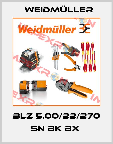 BLZ 5.00/22/270 SN BK BX  Weidmüller