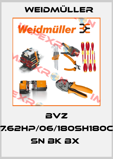 BVZ 7.62HP/06/180SH180C SN BK BX  Weidmüller