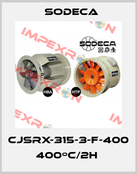 CJSRX-315-3-F-400  400ºC/2H  Sodeca