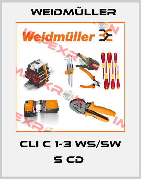 CLI C 1-3 WS/SW S CD  Weidmüller