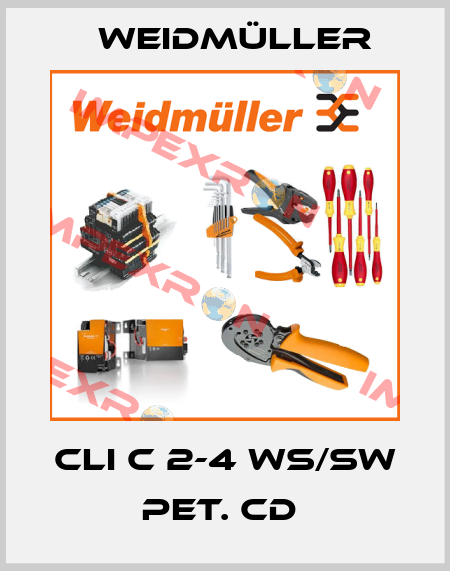 CLI C 2-4 WS/SW PET. CD  Weidmüller