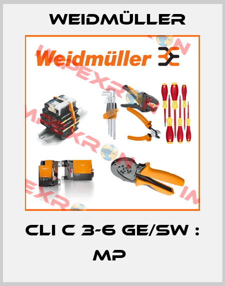 CLI C 3-6 GE/SW : MP  Weidmüller