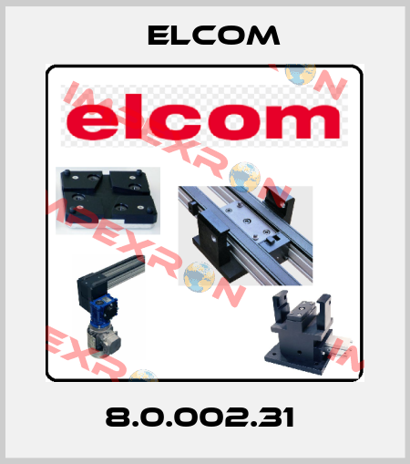 8.0.002.31  Elcom