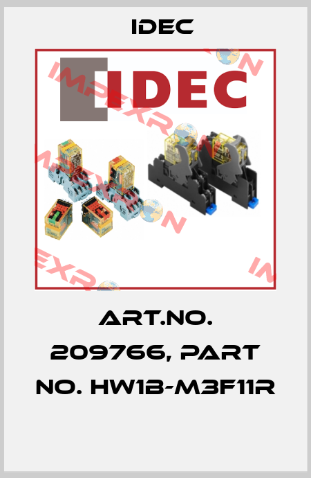 Art.No. 209766, Part No. HW1B-M3F11R  Idec