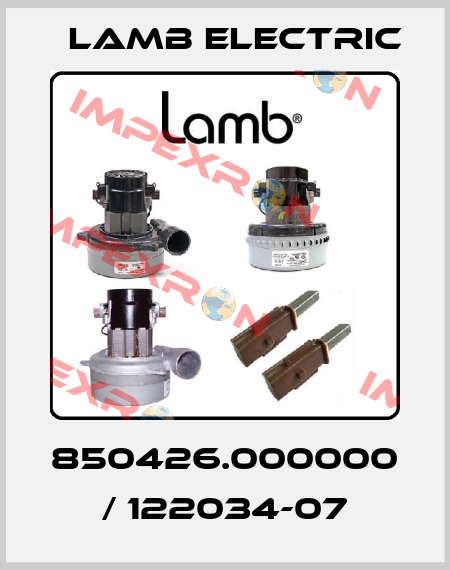 850426.000000 / 122034-07 Lamb Electric