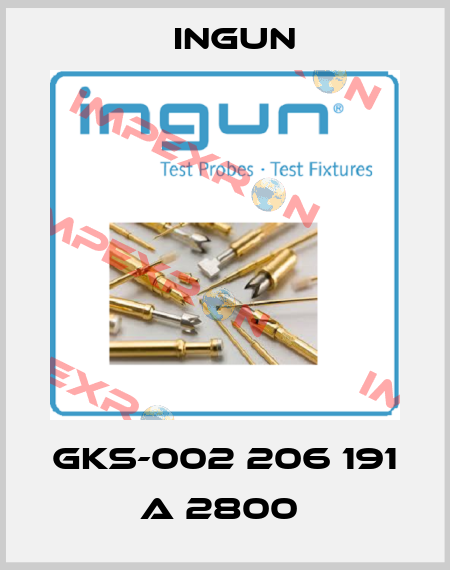 GKS-002 206 191 A 2800  Ingun