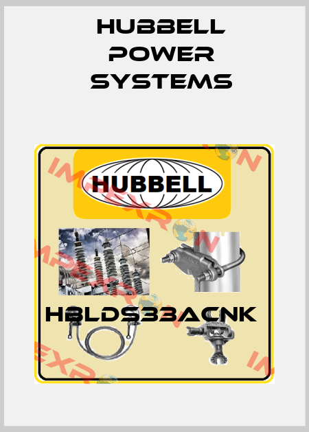 HBLDS33ACNK  Hubbell Power Systems