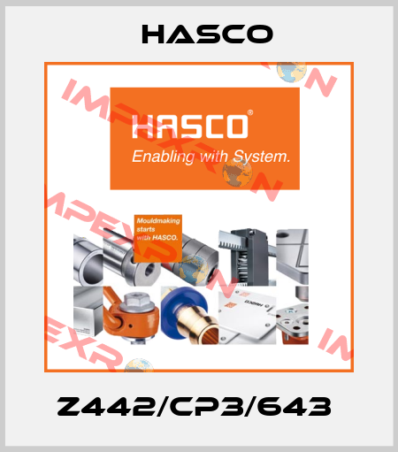 Z442/CP3/643  Hasco