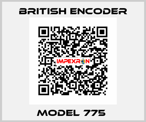 Model 775  British Encoder