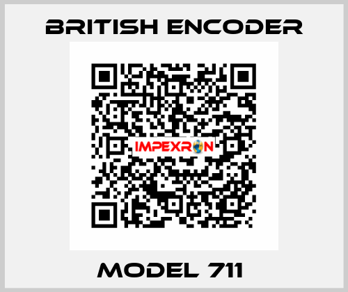 Model 711  British Encoder