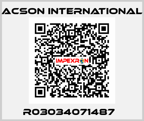 R03034071487   Acson International