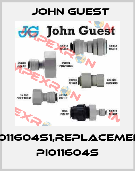 PI011604S1,replacement PI011604S John Guest