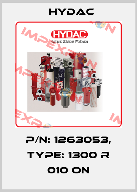 P/N: 1263053, Type: 1300 R 010 ON Hydac