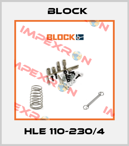HLE 110-230/4 Block