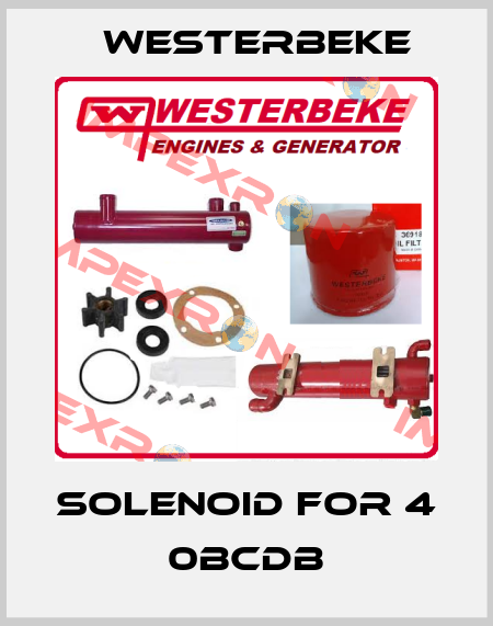 Solenoid for 4 0BCDB Westerbeke