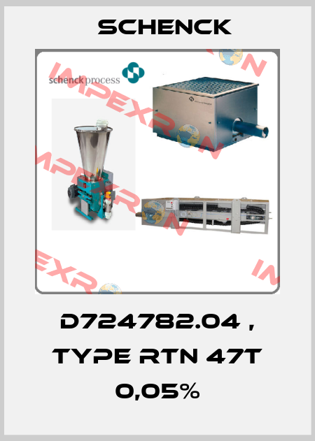 D724782.04 , type RTN 47t 0,05% Schenck