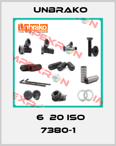 М6Х20 ISO 7380-1 Unbrako