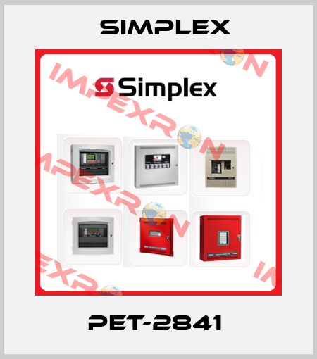 PET-2841  Simplex
